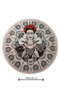 Mijölnir Frida Round (100) Alfombrilla de baño Multicolor